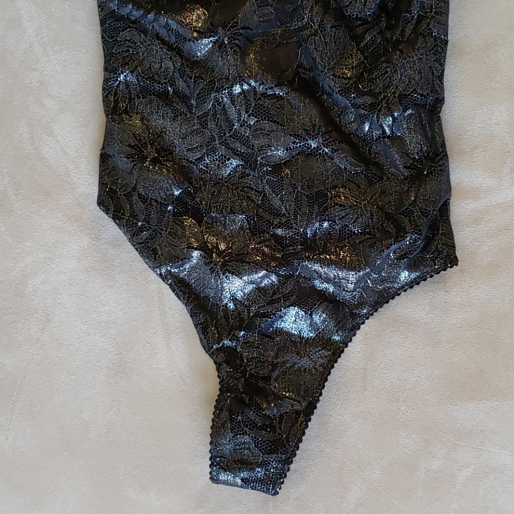 Victoria's Secret Sexy Black Lace Teddy Lingerie - Picture 4 of 6
